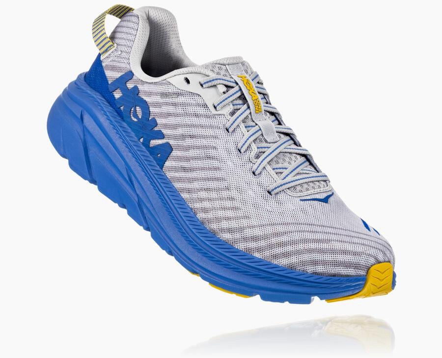 Hoka One One Rincon Löparskor Herr - Grå/Blå - SAYVR-5826